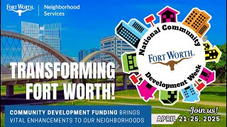 CDBG Grants Transforming Fort Worth!
