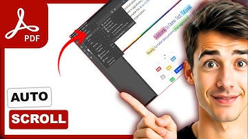 How to use automatic scrolling in Adobe Acrobat (Easiest Way)(2026 Guide)