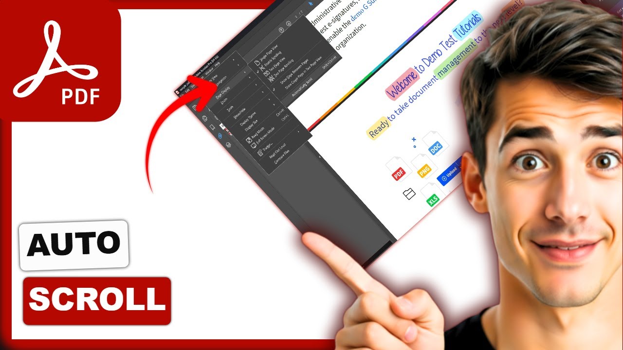 How to use automatic scrolling in Adobe Acrobat (Easiest Way)(2026 ...