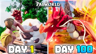 I Survived 100 Days In Palworld In Hindi | Part - 1 | New Pokemon Game 2024