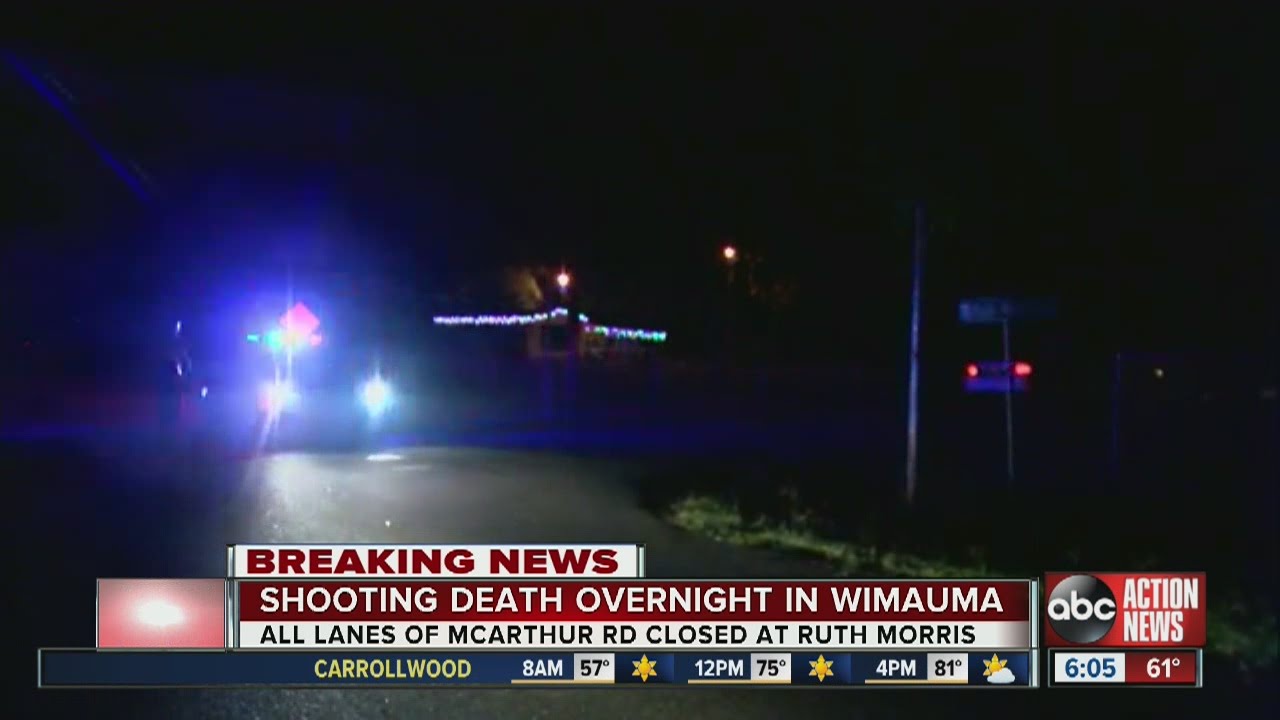 Shooting investigation underway in Wimauma YouTube