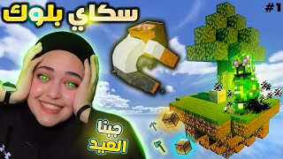 ماينكرافت سكاي بلوك : البداية جبت العيد