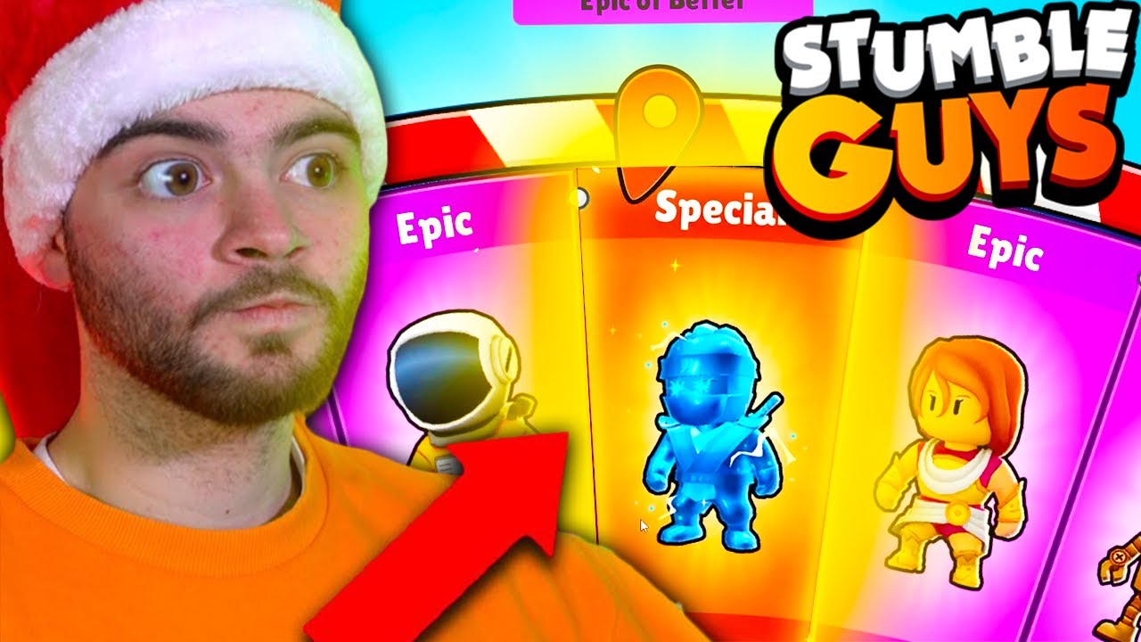ΕΠΙΚΟ SKIN OPENING ΣΤΟ STUMBLE GUYS!! | DeadlyMuffin