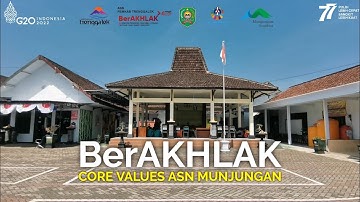 VIDEO IMPLEMENTASI BerAKHLAK ASN KECAMATAN MUNJUNGAN BANGGA MELAYANI BANGSA DI DALAM SANUBARI