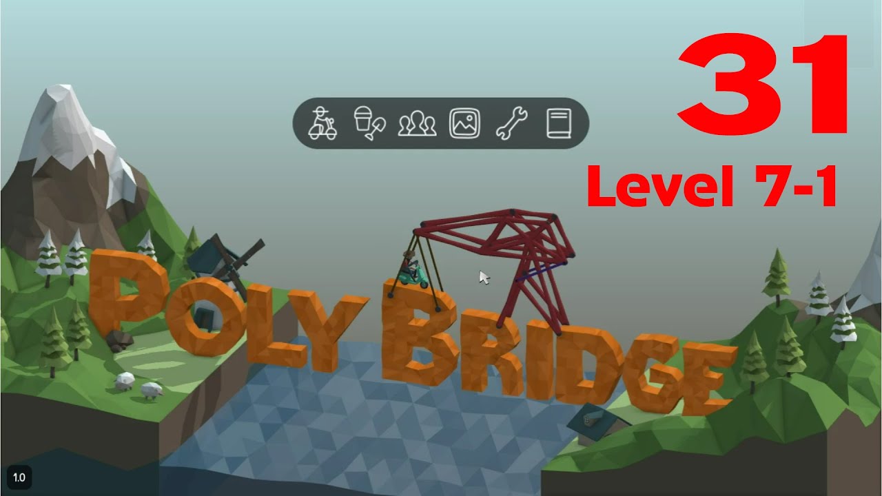 Poly bridge Level 7-1