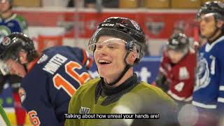 Mic'd up with Ty Nelson at the Kubota CHL/NHL Top Prospects Game