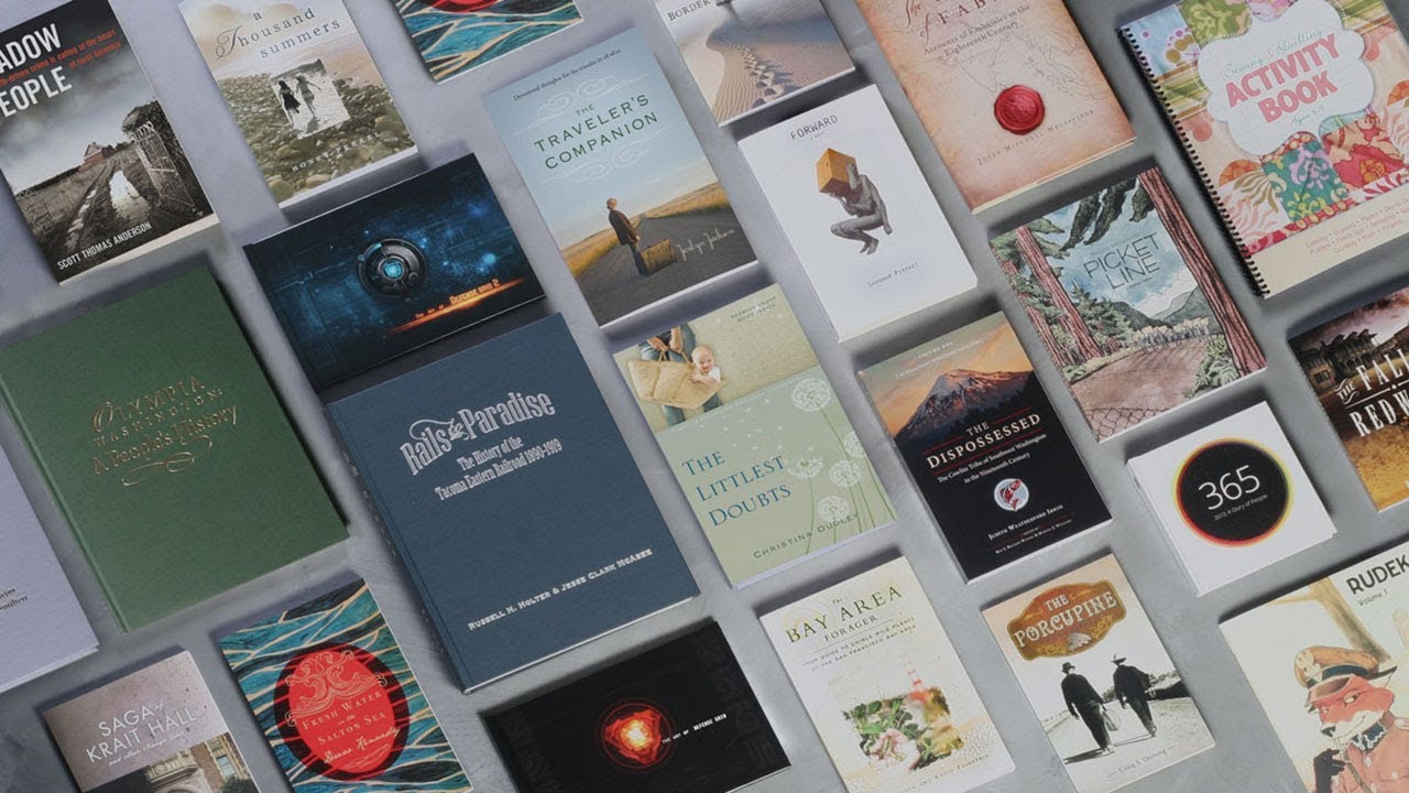 Cover and Interior Book Design - Gorham Printing - YouTube