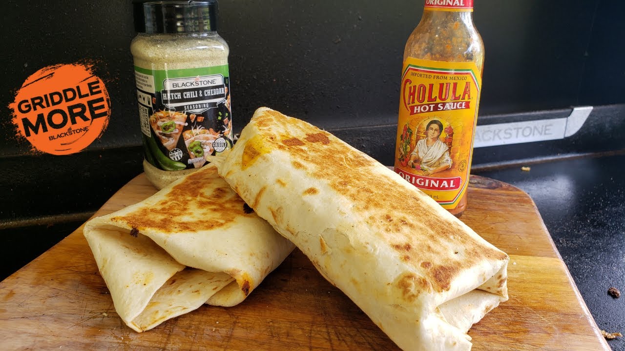 Southwestern Breakfast Burritos on the Blackstone YouTube
