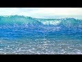 How To Paint A Beach Wave - Acrylics