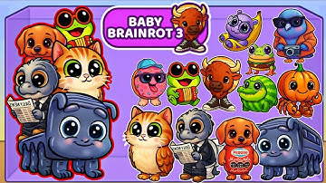 Merge Fellas BABY BRAINROT 3 Gameplay Walkthrough Reaching Max Level ×2 Brainrot New Update