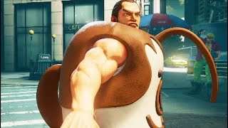 Street Fighter V: Dan arcade playthrough