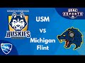 USM Huskies vs UMichigan Flint | ECAC Rocket League
