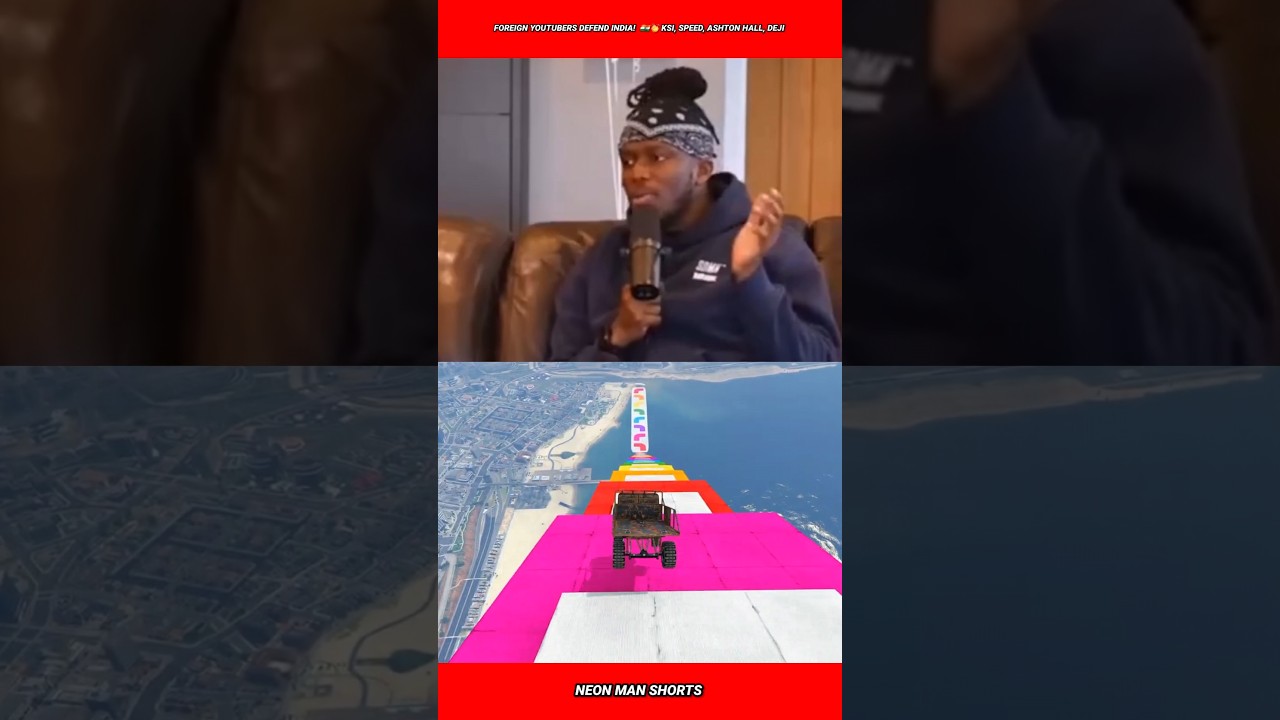 Foreign YouTubers Defend India!  🇮🇳👏 KSI, Speed, Ashton Hall, Deji 