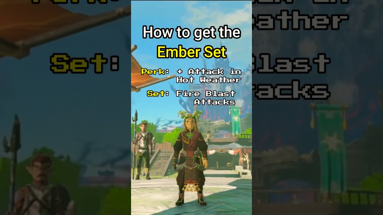 How to get the EMBER ARMOR SET in Zelda Tears of the Kingdom