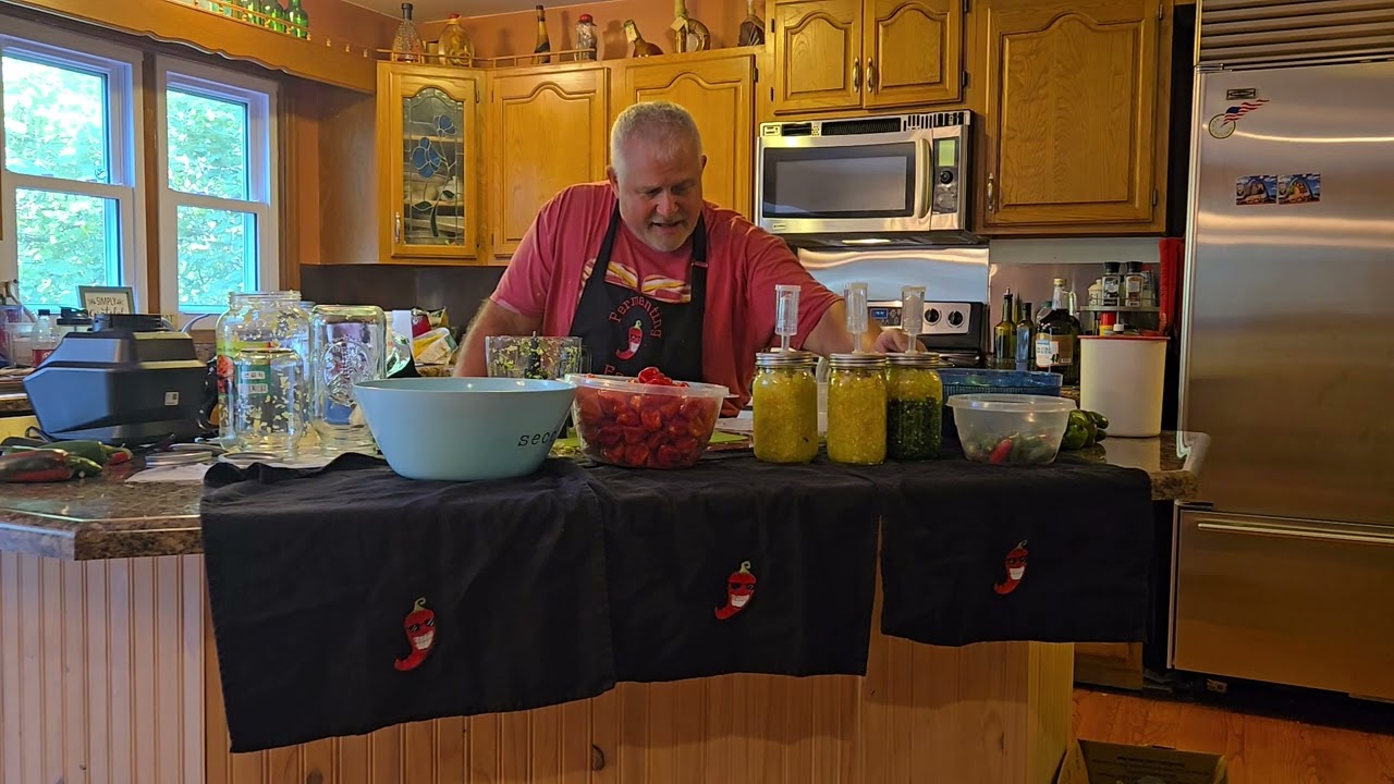 Habenero mash ferment