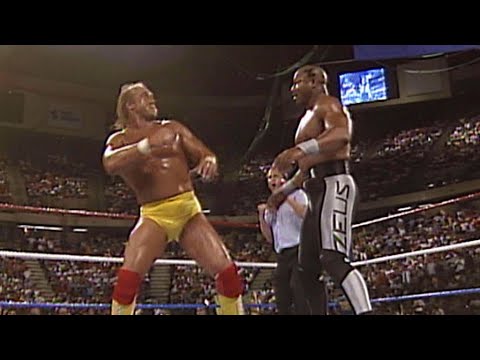 Hulk Hogan and Brutus "The Barber" Beefcake vs. "Macho Man" Randy Savage and Zeus: SummerSlam 1989