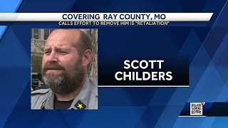 Scott Childers, Ray County sheriff on administrative leave, responds to attorney general's suit