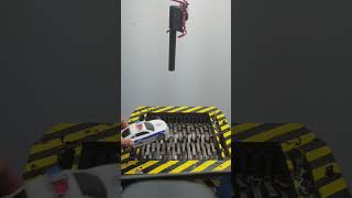 Shredding Toy Police Car