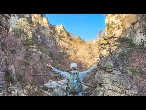 [4K] 설악산 용소폭포 트레킹 | 등산초보 | Trekking | Korean Mountain