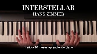 Interstellar - Hans Zimmer (Piano) | 1 año 10 meses aprendiendo piano | Musihacks