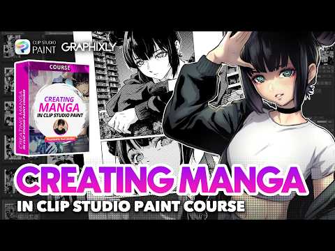 CLIP STUDIO PAINT Course - Creating Manga by Toni Caballero