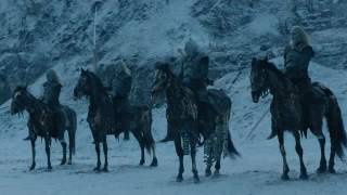Game of Thrones S06E05 - Bran and White Walkers - Night's King touches Bran