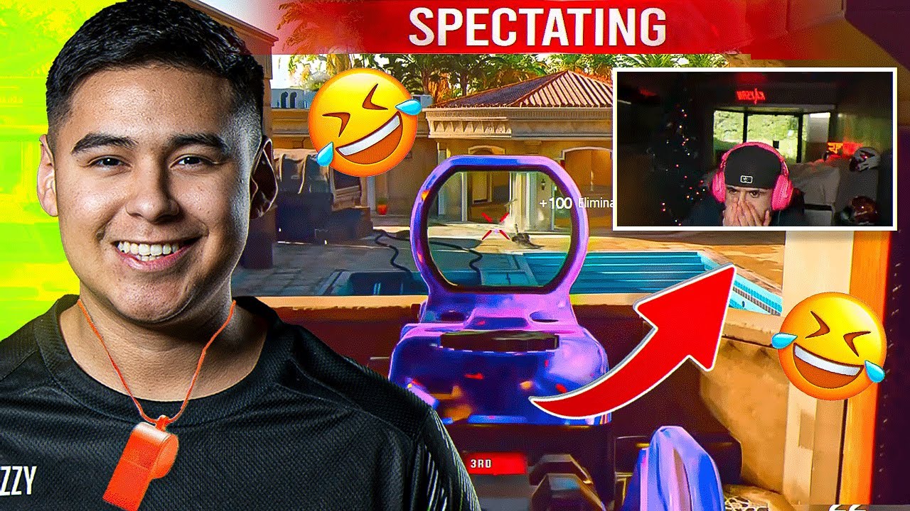 OPTIC SHOTZZY (#1 COD PRO) SPECTATES FAZE KAYSAN 1v1 (BLACK OPS 6 ...