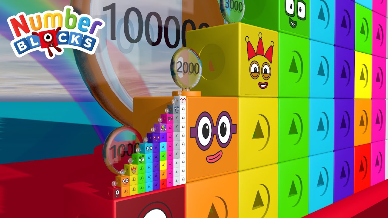 Numberblocks Step Squad New 10 To 10000000 Vs 1000 Biggest Learn To