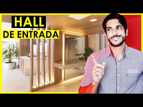 Vídeo: Hall de entrada moderno para um pequeno corredor
