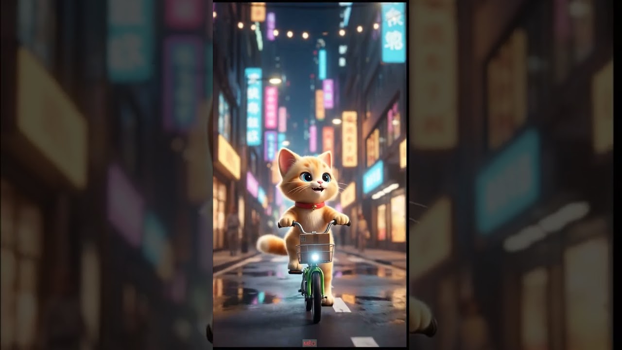 Cat's Toy Paradise Adventure   Discovering Magical Rainbow LED RC Racing Car! 🚗🌈✨🐱 