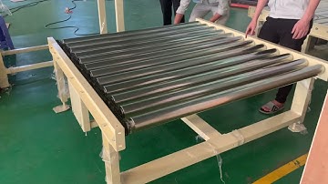 Băng tải con lăn truyền động xích