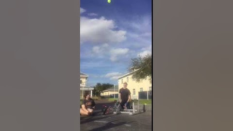 Eaglebotics testing shooter prototype