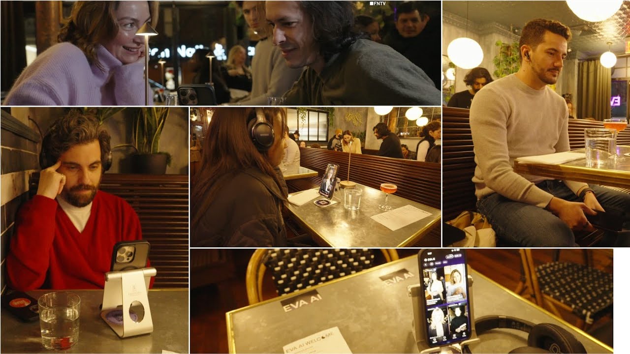 Dinner for One Plus Your AI Companion at NYC Restaurant - Valentines Event 