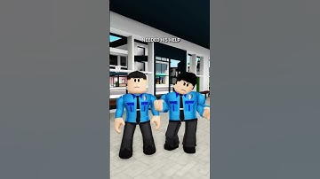 The SECRET of the POLICE with the BOX in Brookhaven #shorts  #brookhavenstory