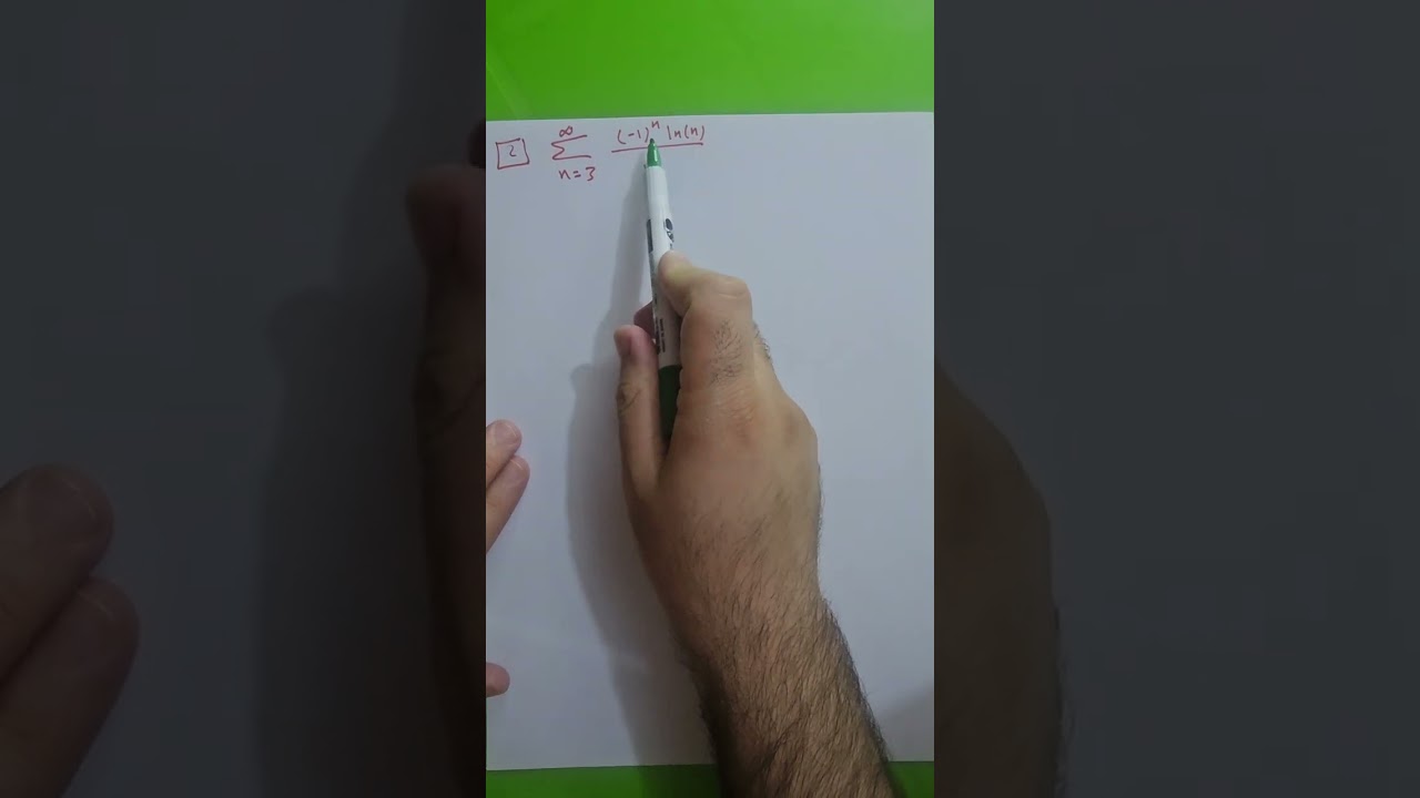 محاضرة 16 (التقارب المطلق والمشروط للمتسلسلة المتناوبة).Absolute and conditional conv. نوار الأسدي