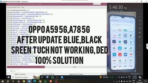 Oppo A78/A59 Touch Not Working, Blue Blink Screen, Auto Restart After Update | 100% Flashing Fix!