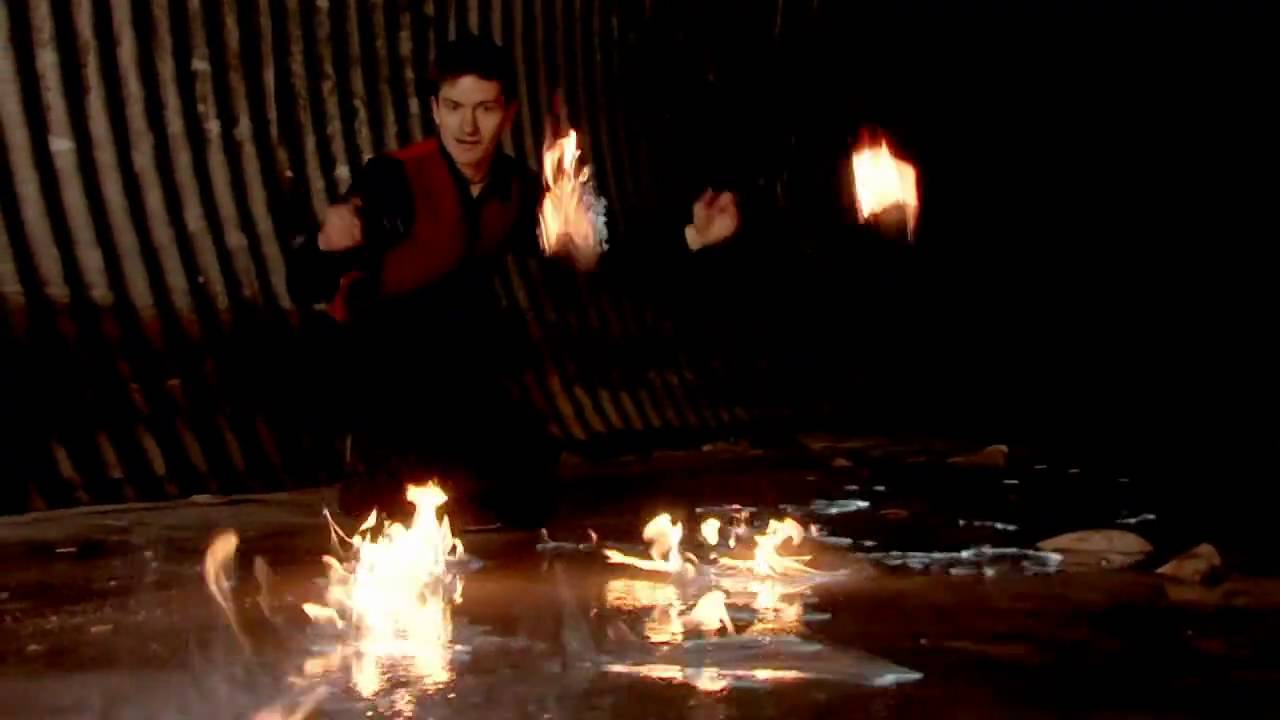 Poi-Spinning: Ring of Fire
