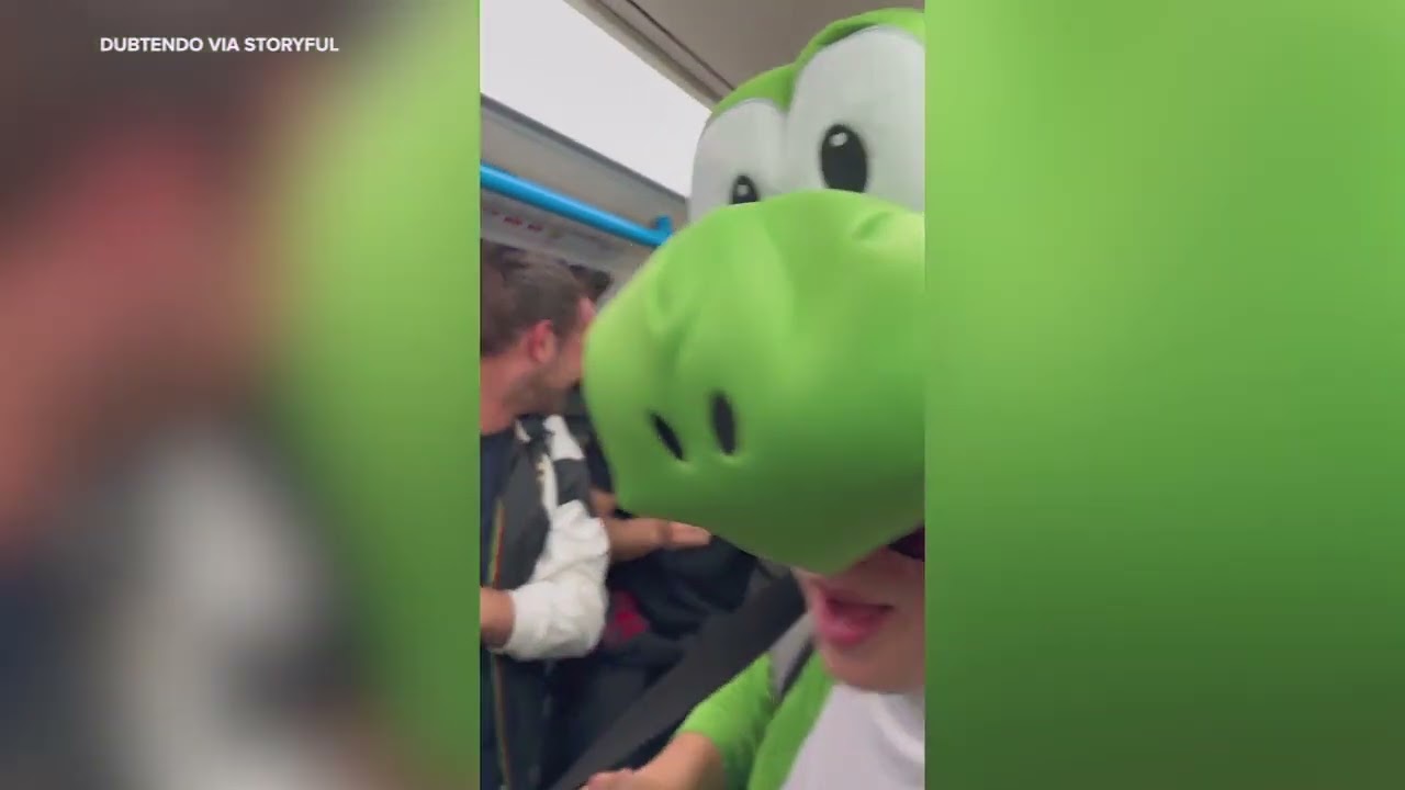 'Mario Party' Experience on London Tube to encourage voting