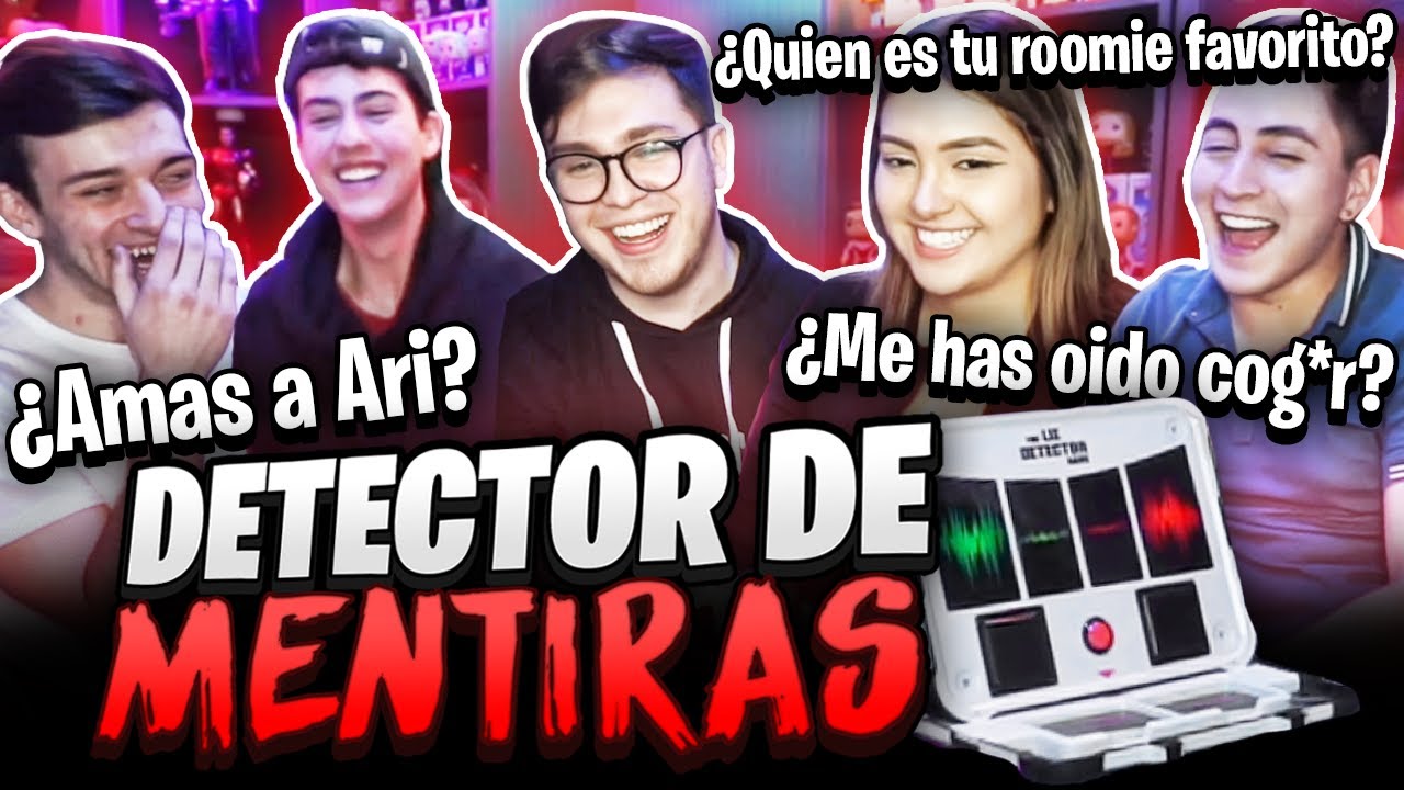EXPOSEADOS 😱!! - DETECTOR DE MENTIRAS Ft. AriGameplays BarcaGamer GradyWhite y JuanGuarnizo