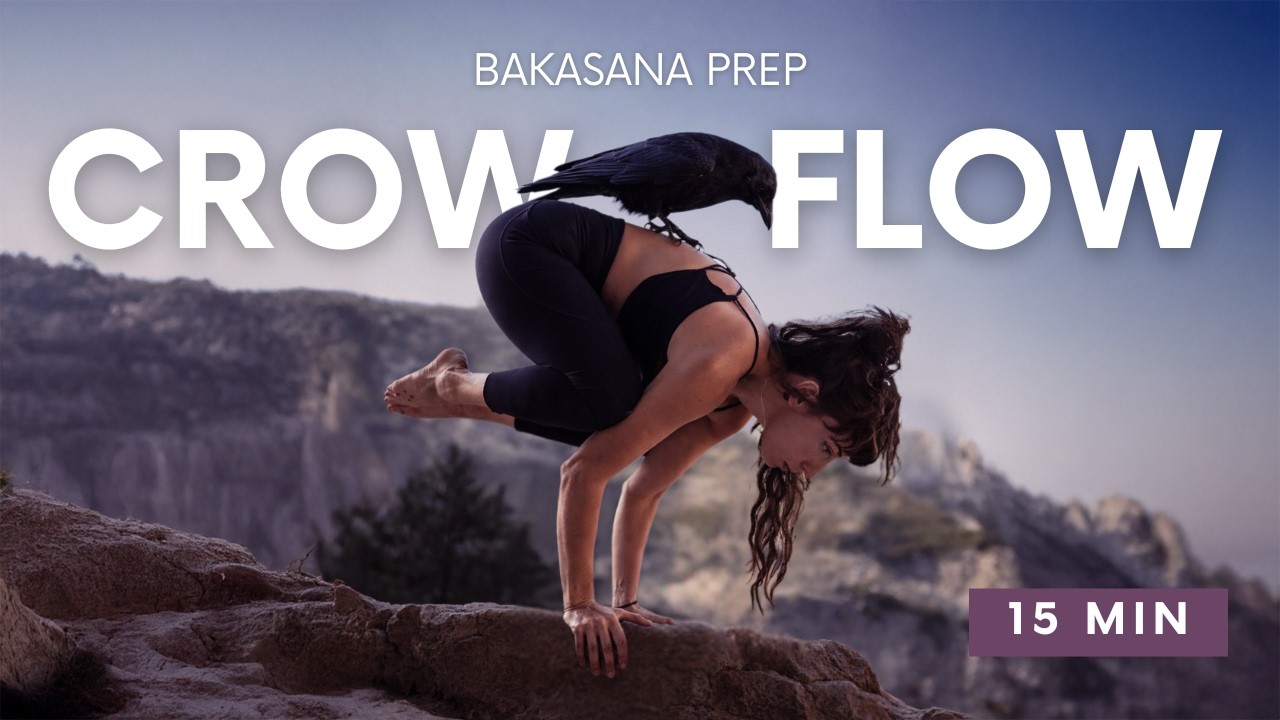 Build Your Crow Pose | 15 Min Yoga Routine