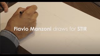 Flavio Manzoni draws for STIR the Ferrari Vision Gran Turismo