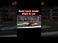 Becky Lynch attacks AJ Lee