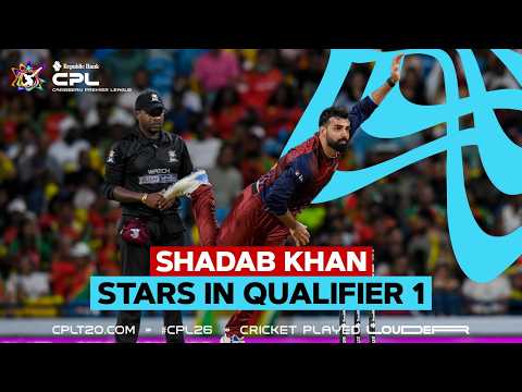 Shadab Khan's SENSATIONAL Bowling Performance Against The Warriors! | CPL 2026