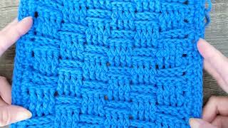 Lets Learn The Basket Weave Stitch