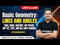 BASIC GEOMETRY II LINES AND ANGLES II SSC,BANK,RRB,MP POLICE,MP SI II BY SHIVAM SIR