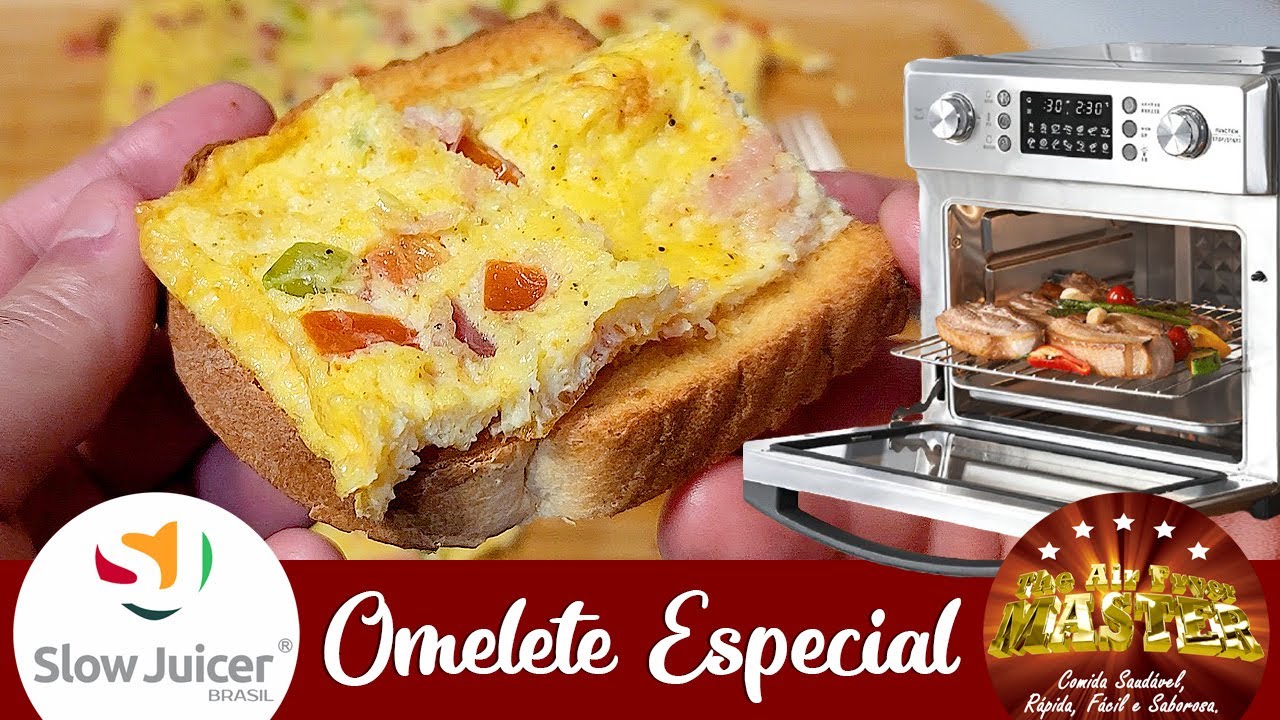 Como Fazer Omelete Com Torradas No Forno Airfryer YouTube como-fazer-omelete-com-torradas-no-forno-airfryer-youtube