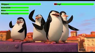 Penguins of Madagascar (2014) Venice Chase with healthbars