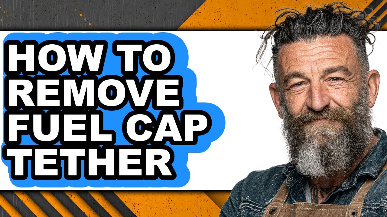 How to Remove Fuel Cap Tether - Full Guide - YouTube