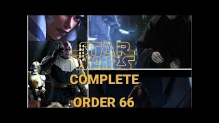 Star Wars -Execute Order 66  COMPLETE ALL SCENE  HD (RE-UPLOAD) THE END OF THE JEDI