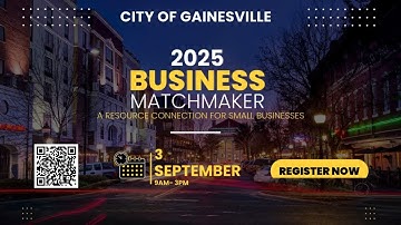 📢 Unlock Business Opportunities at Gainesville’s Premier Networking Event | 2025 Business Matchmaker